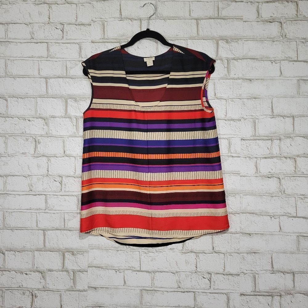J Crew stripe tank top